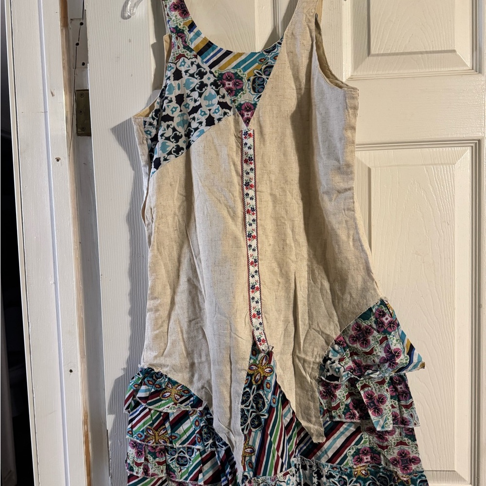 Toi et Moi Multicolor Patchwork Dress
